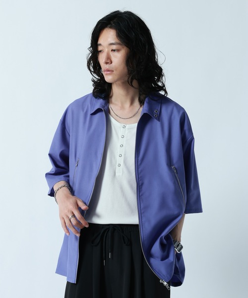 RAGEBLUE(レイジブルー)の「Double Zip Design Shirt/ダブルZIPデザインシャツ(シャツ/ブラウス・メンズ・ライトグレー/ブラック/ブルー/その他・MEDIUM/LARGE)」の17枚目の写真