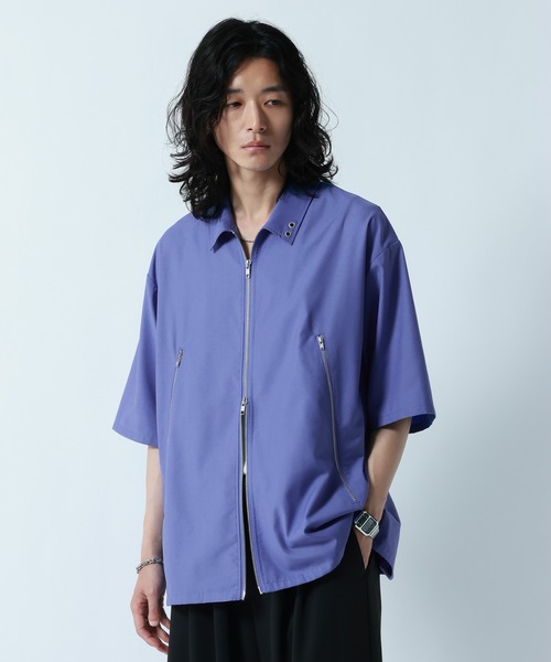 RAGEBLUE(レイジブルー)の「Double Zip Design Shirt/ダブルZIPデザインシャツ(シャツ/ブラウス・メンズ・ライトグレー/ブラック/ブルー/その他・MEDIUM/LARGE)」の13枚目の写真
