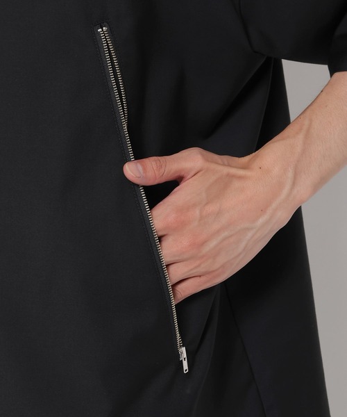 RAGEBLUE(レイジブルー)の「Double Zip Design Shirt/ダブルZIPデザインシャツ(シャツ/ブラウス・メンズ・ライトグレー/ブラック/ブルー/その他・MEDIUM/LARGE)」の5枚目の写真