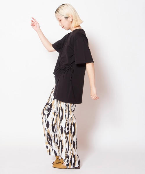 OSMOSIS（オズモーシス）の「プリントパンツ（その他パンツ・レディース・カーキ/ブルー/ブラック・ONE SIZE）」の16枚目の写真