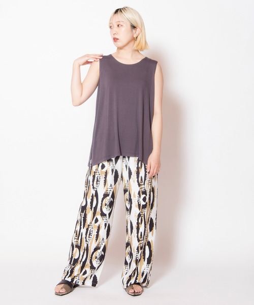 OSMOSIS（オズモーシス）の「プリントパンツ（その他パンツ・レディース・カーキ/ブルー/ブラック・ONE SIZE）」の19枚目の写真