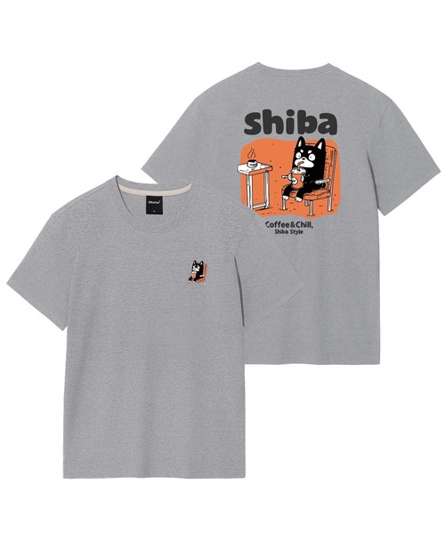 OKSTAR（オクスター）の「コーヒーハウスバンパルティ（Tシャツ/カットソー・レディース・ネイビー/ライトグレー/グレー/ライトベージュ/ブラック/ホワイト/クリーム/ダークグレー/ダークグリーン/カーキ/ダークブルー・SMALL/MEDIUM/LARGE/X-LARGE/2XL/3XL/4XL）」の4枚目の写真