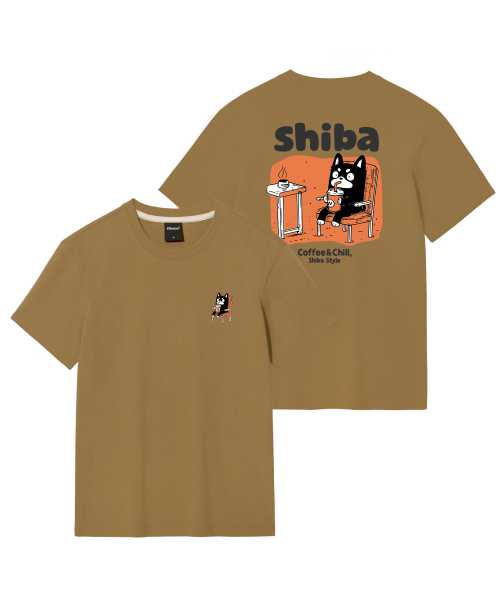 OKSTAR（オクスター）の「コーヒーハウスバンパルティ（Tシャツ/カットソー・レディース・ネイビー/ライトグレー/グレー/ライトベージュ/ブラック/ホワイト/クリーム/ダークグレー/ダークグリーン/カーキ/ダークブルー・SMALL/MEDIUM/LARGE/X-LARGE/2XL/3XL/4XL）」の17枚目の写真