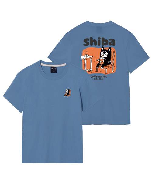 OKSTAR（オクスター）の「コーヒーハウスバンパルティ（Tシャツ/カットソー・レディース・ネイビー/ライトグレー/グレー/ライトベージュ/ブラック/ホワイト/クリーム/ダークグレー/ダークグリーン/カーキ/ダークブルー・SMALL/MEDIUM/LARGE/X-LARGE/2XL/3XL/4XL）」の18枚目の写真
