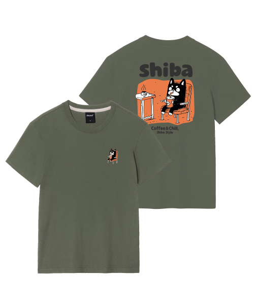 OKSTAR（オクスター）の「コーヒーハウスバンパルティ（Tシャツ/カットソー・レディース・ネイビー/ライトグレー/グレー/ライトベージュ/ブラック/ホワイト/クリーム/ダークグレー/ダークグリーン/カーキ/ダークブルー・SMALL/MEDIUM/LARGE/X-LARGE/2XL/3XL/4XL）」の22枚目の写真