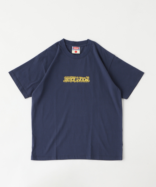 WISM(ウィズム)の「Metalwood Studio / メタルウッド スタジオ DEWEY T-SHIRT(Tシャツ/カットソー・メンズ・ネイビー/ホワイト・MEDIUM/LARGE)」の2枚目の写真