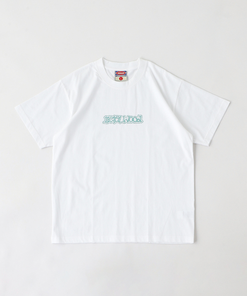 WISM(ウィズム)の「Metalwood Studio / メタルウッド スタジオ DEWEY T-SHIRT(Tシャツ/カットソー・メンズ・ネイビー/ホワイト・MEDIUM/LARGE)」の1枚目の写真