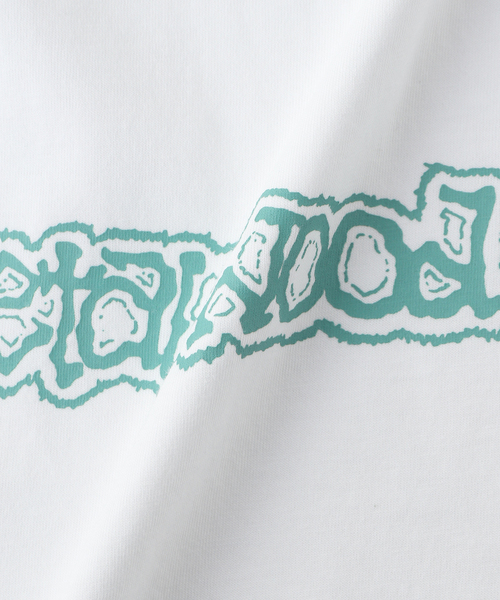WISM(ウィズム)の「Metalwood Studio / メタルウッド スタジオ DEWEY T-SHIRT(Tシャツ/カットソー・メンズ・ネイビー/ホワイト・MEDIUM/LARGE)」の7枚目の写真