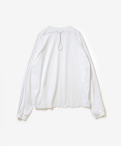 VEIN (ヴェイン)の「100/3 スエードジャージー ヴェゼル L/S TEE / 100/3 SUEDE JERSEY VESSEL L/S TEE(Tシャツ/カットソー・メンズ・ブラック/ホワイト/ライトブラウン・1/2/3)」の8枚目の写真