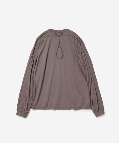 VEIN (ヴェイン)の「100/3 スエードジャージー ヴェゼル L/S TEE / 100/3 SUEDE JERSEY VESSEL L/S TEE(Tシャツ/カットソー・メンズ・ブラック/ホワイト/ライトブラウン・1/2/3)」の10枚目の写真