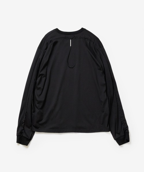 VEIN (ヴェイン)の「100/3 スエードジャージー ヴェゼル L/S TEE / 100/3 SUEDE JERSEY VESSEL L/S TEE(Tシャツ/カットソー・メンズ・ブラック/ホワイト/ライトブラウン・1/2/3)」の5枚目の写真