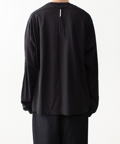 VEIN (ヴェイン)の「100/3 スエードジャージー ヴェゼル L/S TEE / 100/3 SUEDE JERSEY VESSEL L/S TEE(Tシャツ/カットソー・メンズ・ブラック/ホワイト/ライトブラウン・1/2/3)」の21枚目の写真