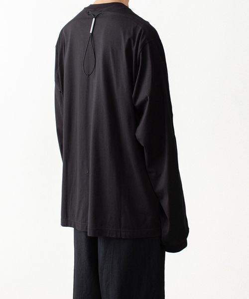 VEIN (ヴェイン)の「100/3 スエードジャージー ヴェゼル L/S TEE / 100/3 SUEDE JERSEY VESSEL L/S TEE(Tシャツ/カットソー・メンズ・ブラック/ホワイト/ライトブラウン・1/2/3)」の20枚目の写真