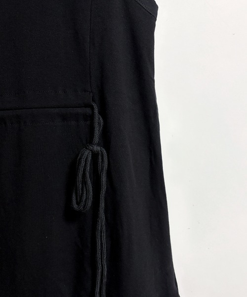 ONEP STAR(ワンピスター)の「ウエストドロスト×ノースリーブワンピース(ワンピース・レディース・ホワイト/ブラック・MEDIUM/LARGE)」の10枚目の写真