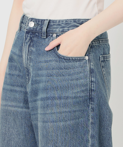 IENA LA BOUCLE（イエナラブークル）の「IENA LA BOUCLE ストレートスリムフィットワイドデニム（デニムパンツ・レディース・グレー/ブルー・34/36/38/40）」の13枚目の写真