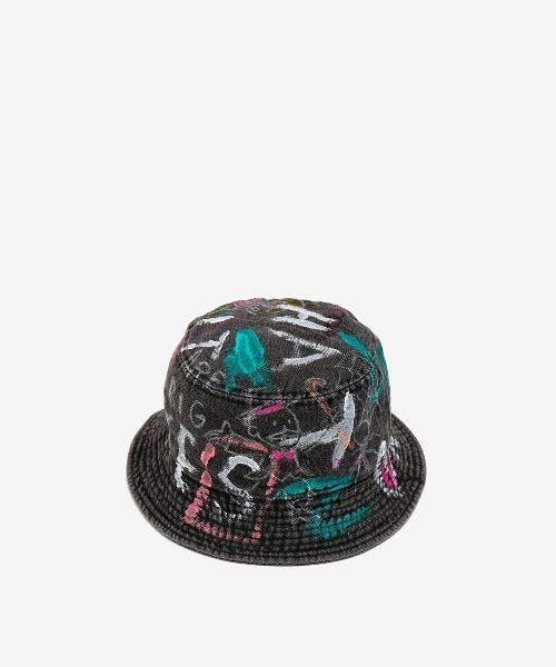 ROYAL FLASH(ロイヤルフラッシュ)の「guernika/ゲルニカ/HAND PAINTED HAT/Denim(ハット・メンズ・インディゴブルー/ブラック・LARGE/MEDIUM)」の6枚目の写真