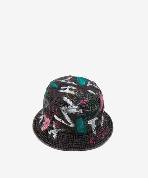 ROYAL FLASH(ロイヤルフラッシュ)の「guernika/ゲルニカ/HAND PAINTED HAT/Denim(ハット・メンズ・インディゴブルー/ブラック・LARGE/MEDIUM)」の8枚目の写真