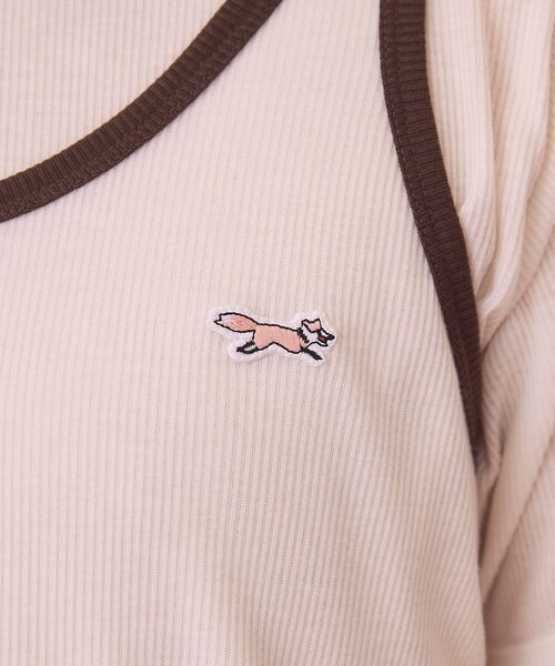 PENNEYS(ぺニーズ)の「【PENNEY'S】配色タンクトップ+Tシャツ(Tシャツ/カットソー・レディース・ネイビー/アイボリー/ピンク・FREE)」の11枚目の写真