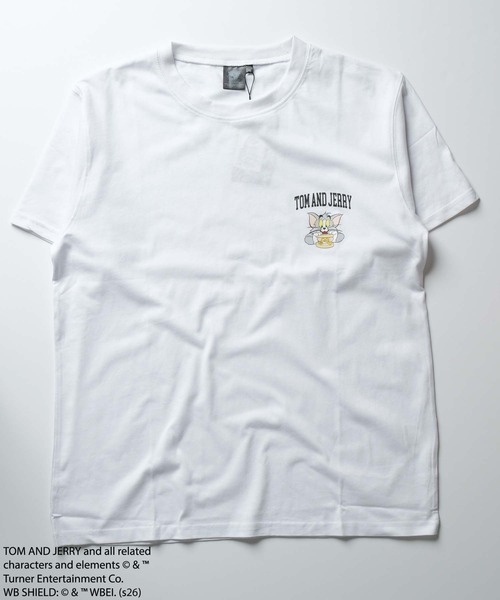 セール】接触冷感 TOM&JERRY BIG半袖Tシャツ トム&ジェリー（Tシャツ