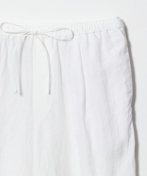 UNITED ARROWS（ユナイテッドアローズ）の「リネン イージーパンツ WHITE ‐ウォッシャブル‐（その他パンツ・レディース・ホワイト・38/36）」の3枚目の写真