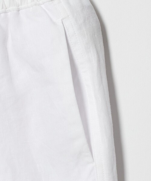 UNITED ARROWS（ユナイテッドアローズ）の「リネン イージーパンツ WHITE ‐ウォッシャブル‐（その他パンツ・レディース・ホワイト・38/36）」の4枚目の写真