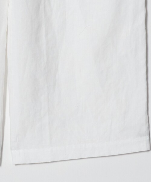 UNITED ARROWS（ユナイテッドアローズ）の「リネン イージーパンツ WHITE ‐ウォッシャブル‐（その他パンツ・レディース・ホワイト・38/36）」の6枚目の写真