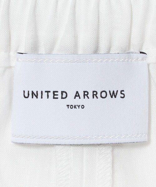 UNITED ARROWS(ユナイテッドアローズ)の「リネン イージーパンツ WHITE ‐ウォッシャブル‐(その他パンツ・レディース・ホワイト・38/36)」の14枚目の写真
