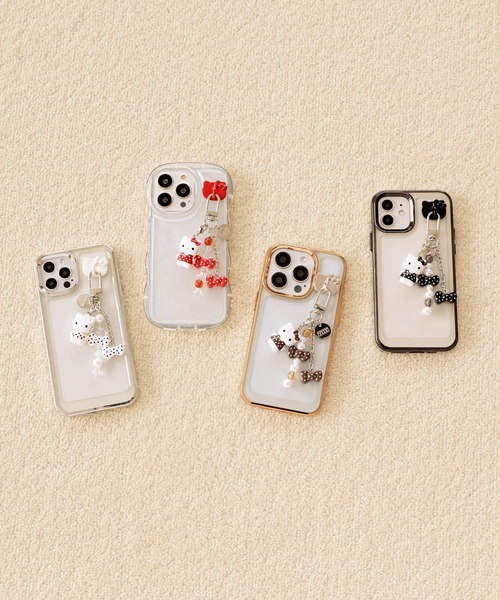 LOWRYS FARM(ローリーズファーム)の「【HELLO KITTY】DOTminiキーチャーム 684182 /GOODS(キーホルダー・レディース・ホワイト/レッド/ブラック/ブラウン・FREE)」の5枚目の写真