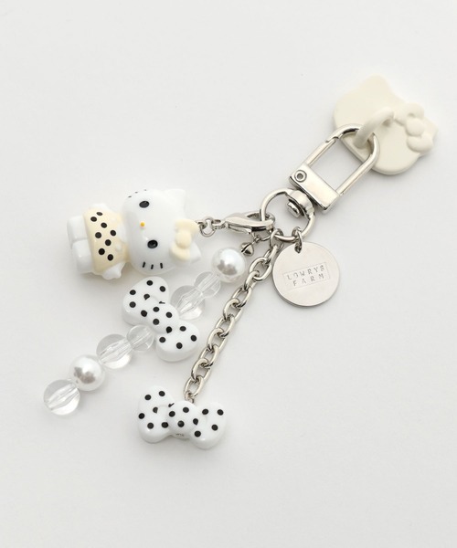LOWRYS FARM(ローリーズファーム)の「【HELLO KITTY】DOTminiキーチャーム 684182 /GOODS(キーホルダー・レディース・ホワイト/レッド/ブラック/ブラウン・FREE)」の12枚目の写真