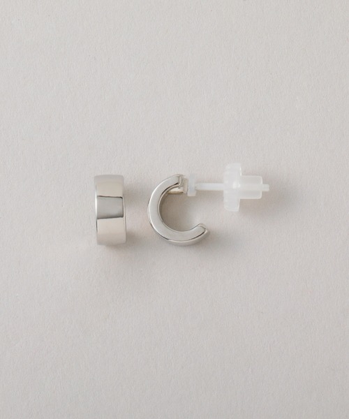 CALIN　STANDARD（カリンスタンダード）の「◆金属アレルギー対応◆◆made in japan◆【高品質ポスト】　ワイドプレーン　ジルコニアセラミックポストピアス（ピアス（両耳用）・レディース・ゴールド/シルバー/ピンクゴールド・FREE）」の22枚目の写真