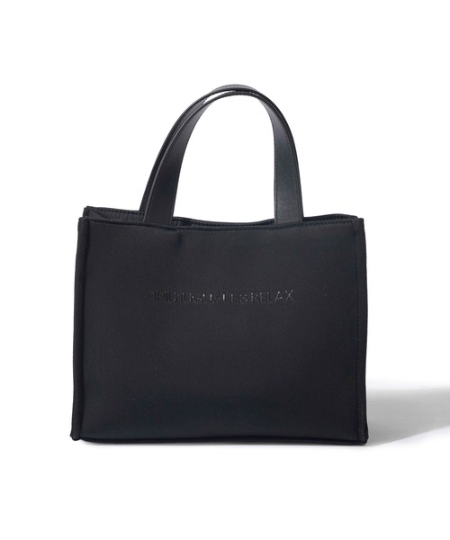 1PIU1UGUALE3  RELAX （ウノピゥウノウグァーレトレ リラックス）の「【1PIU1UGUALE3 RELAX】NEOPRENE MINI BAG（トートバッグ・メンズ・ブラック・FREE）」の5枚目の写真