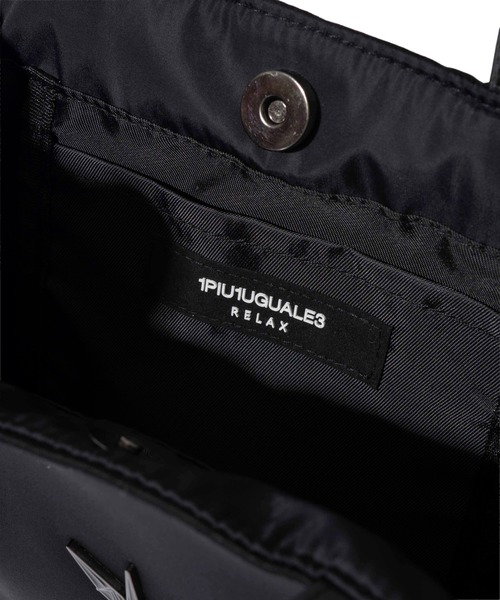 1PIU1UGUALE3  RELAX （ウノピゥウノウグァーレトレ リラックス）の「【1PIU1UGUALE3 RELAX】NEOPRENE MINI BAG（トートバッグ・メンズ・ブラック・FREE）」の10枚目の写真