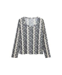 HYSTERIC GLAMOUR | SNAKE LOOP柄 Tシャツ(Tシャツ/カットソー)
