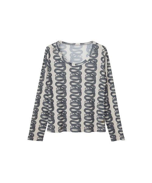 SNAKE LOOP柄 Tシャツ（Tシャツ/カットソー）｜HYSTERIC GLAMOUR