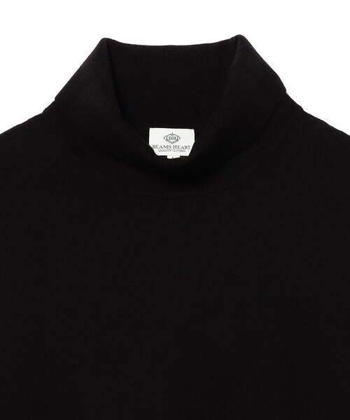 BEAMS HEART(ビームスハート)の「タートルネック ニット(ニット/セーター・メンズ・ナチュラル/ブラック・X-LARGE/LARGE/MEDIUM/SMALL)」の12枚目の写真