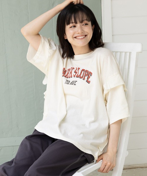 セール/ブランド古着】半袖カットソー（Tシャツ/カットソー）｜niko
