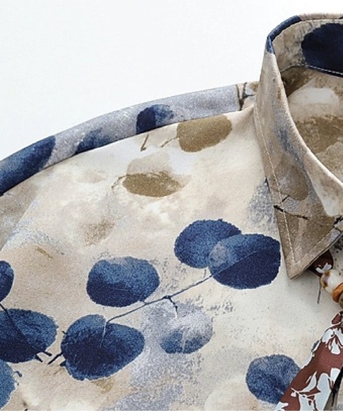 U:UME（ユーム）の「Ethereal Botanica Shirt（シャツ/ブラウス・メンズ・カラフル・X-LARGE/LARGE/MEDIUM/SMALL）」の3枚目の写真