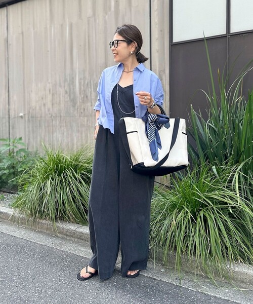 NOLLEY’S(ノーリーズ)の「【nolnol/ノルノル】 2WAYキャンバストートバッグ(トートバッグ・レディース・ホワイト系その他2・FREE)」の11枚目の写真