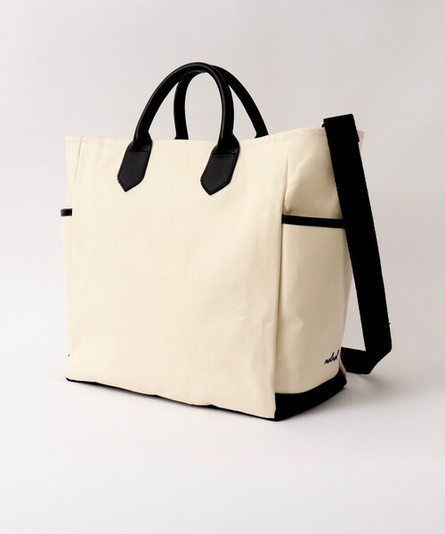 NOLLEY’S(ノーリーズ)の「【nolnol/ノルノル】 2WAYキャンバストートバッグ(トートバッグ・レディース・ホワイト系その他2・FREE)」の16枚目の写真