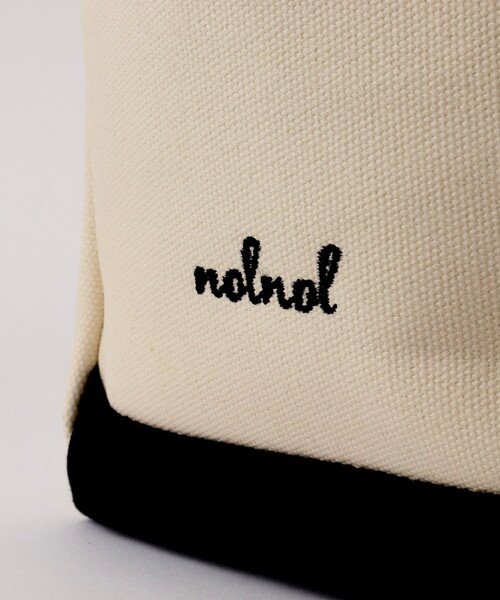 NOLLEY’S(ノーリーズ)の「【nolnol/ノルノル】 2WAYキャンバストートバッグ(トートバッグ・レディース・ホワイト系その他2・FREE)」の21枚目の写真
