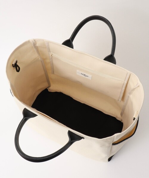 NOLLEY’S(ノーリーズ)の「【nolnol/ノルノル】 2WAYキャンバストートバッグ(トートバッグ・レディース・ホワイト系その他2・FREE)」の5枚目の写真