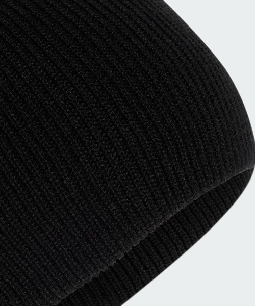 adidas(アディダス)の「エッセンシャルズ ビーニー / アディダス adidas(ニットキャップ/ビーニー・メンズ・ブラック・LARGE/SMALL)」の4枚目の写真
