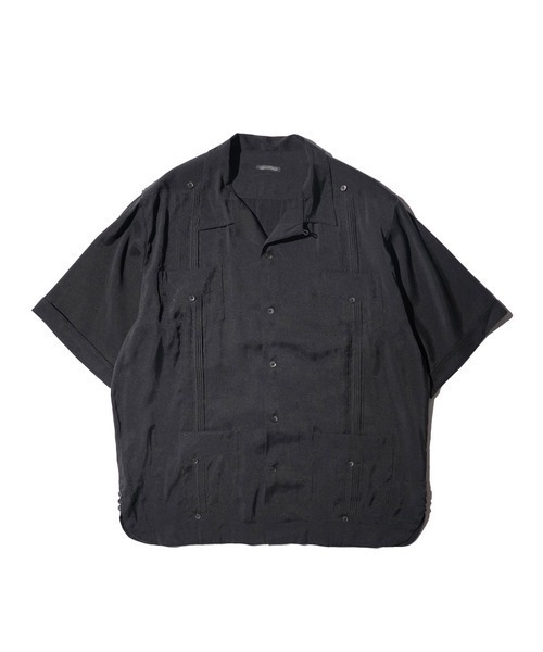 68&brothers(シックスティエイトアンドブラザーズ)の「SUNNY SPORTS / CUBAN SHIRT(シャツ/ブラウス・メンズ・ブラック/ベージュ/グリーン・LARGE/MEDIUM)」の1枚目の写真