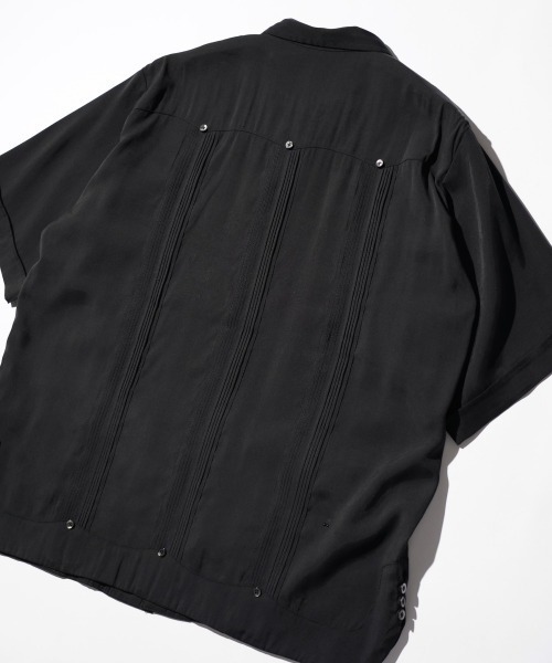 68&brothers(シックスティエイトアンドブラザーズ)の「SUNNY SPORTS / CUBAN SHIRT(シャツ/ブラウス・メンズ・ブラック/ベージュ/グリーン・LARGE/MEDIUM)」の19枚目の写真