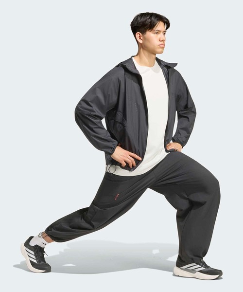 adidas(アディダス)の「ランニング ウーブン ジャケット / アディダス adidas(ブルゾン・メンズ・ブラック・SMALL/MEDIUM/LARGE/X-LARGE/XX-LARGE)」の5枚目の写真