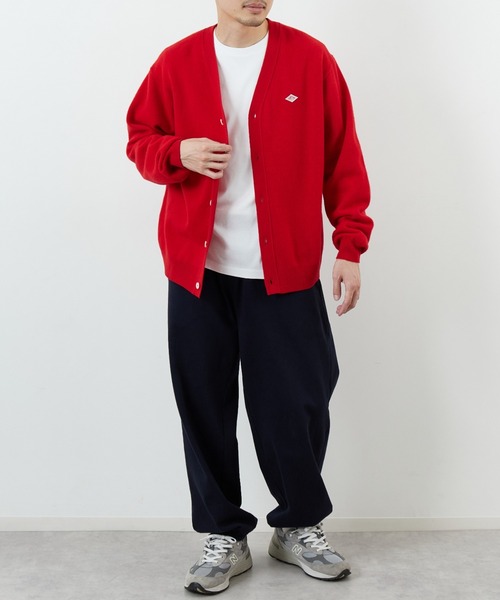 DANTON（ダントン）の「【WEB先行予約】[DANTON/ダントン] Vネックニットカーディガン（カーディガン/ボレロ・レディース・ブラック/レッド・42/40）」の20枚目の写真