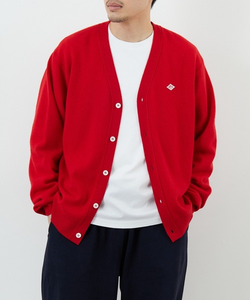 DANTON（ダントン）の「【WEB先行予約】[DANTON/ダントン] Vネックニットカーディガン（カーディガン/ボレロ・レディース・ブラック/レッド・42/40）」の17枚目の写真