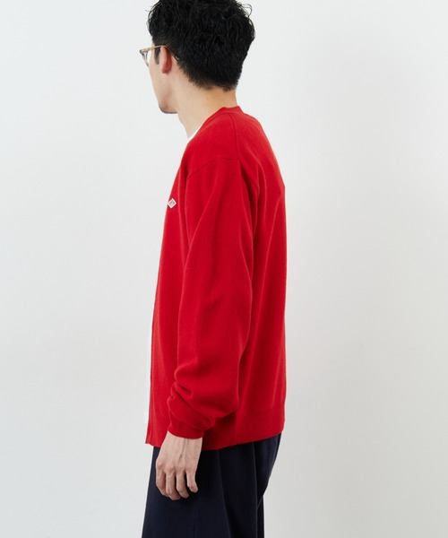DANTON（ダントン）の「【WEB先行予約】[DANTON/ダントン] Vネックニットカーディガン（カーディガン/ボレロ・レディース・ブラック/レッド・42/40）」の18枚目の写真