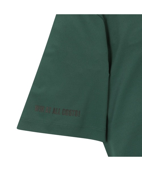WAAC（ワック）の「MEN ESSENTIALピケポロシャツ（ポロシャツ・メンズ・グリーン・SMALL）」の3枚目の写真