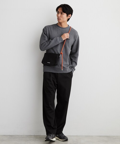 THE SHOP TK (ザ ショップ ティーケー )の「多ポケット コンパクト ショルダーバッグ(ショルダーバッグ・メンズ・ブラック系5/グレー/ブラック・00)」の9枚目の写真